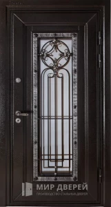 Дверь входная металлическая парадная №405 внешняя - фото