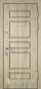 Современная дверь входная металлическая №34 внешняя - фото