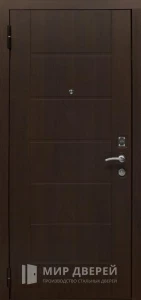 Дверь металлическая МДФ + МДФ №349 внутренняя - фото