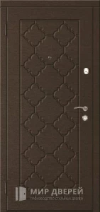 Противовзломная входная дверь №11 внутренняя - фото