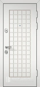 Внутренняя стальная дверь №14 внешняя - фото