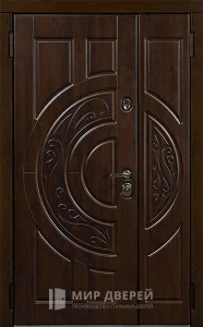 Двойная дверь входная с терморазрывом уцененная №29 внутренняя - фото