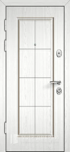 Металлическая дверь в квартиру шпон №4 внутренняя - фото