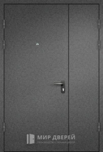 Металлическая дверь в подъезд №28 внутренняя - фото