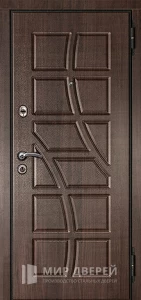 Входная металлическая дверь с МДФ отделкой №544 внешняя - фото