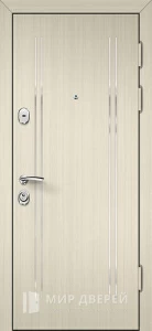 Железная дверь светлая для ресторана №3 внешняя - фото