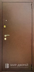 Дверь металлическая одностворчатая левая №8 внешняя - фото