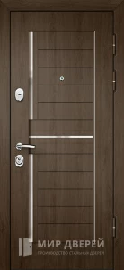 Дверь стальная наружная утепленная №24 внешняя - фото