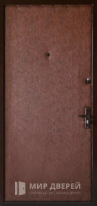 Дверь из кожи в квартиру №23 внутренняя - фото