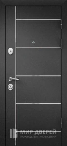 Дверь металлическая однопольная размером 800х2100мм  №9 внешняя - фото