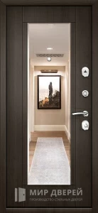 Дверь входная открывающаяся вовнутрь квартиры №18 внутренняя - фото