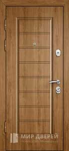 Стальная дверь с покрытием шпоном №11 внутренняя - фото