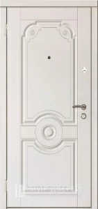 Металлическая дверь с МДФ панелью для деревянного дома №39 внутренняя - фото