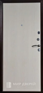 Наружная дверь с МДФ накладкой в дом №2 внутренняя - фото