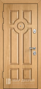 Входная дверь в квартиру белая снаружи №19 внутренняя - фото