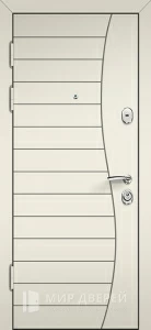 Металлическая дверь шпонированная №5 внутренняя - фото