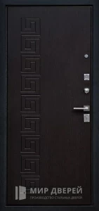 Дверь МДФ на улицу стальная №381 внутренняя - фото